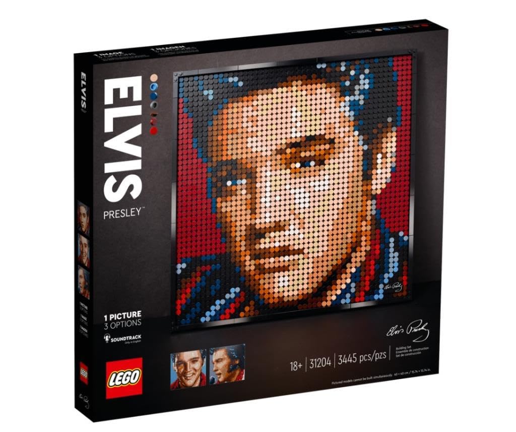 LEGO ART - Elvis Presley ? ?The King?