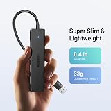 UGREEN USB Hub 3.0 4 Port Ultra Slim 5Gbps Splitter Extender Laptop PC Xbox PS5 view 6
