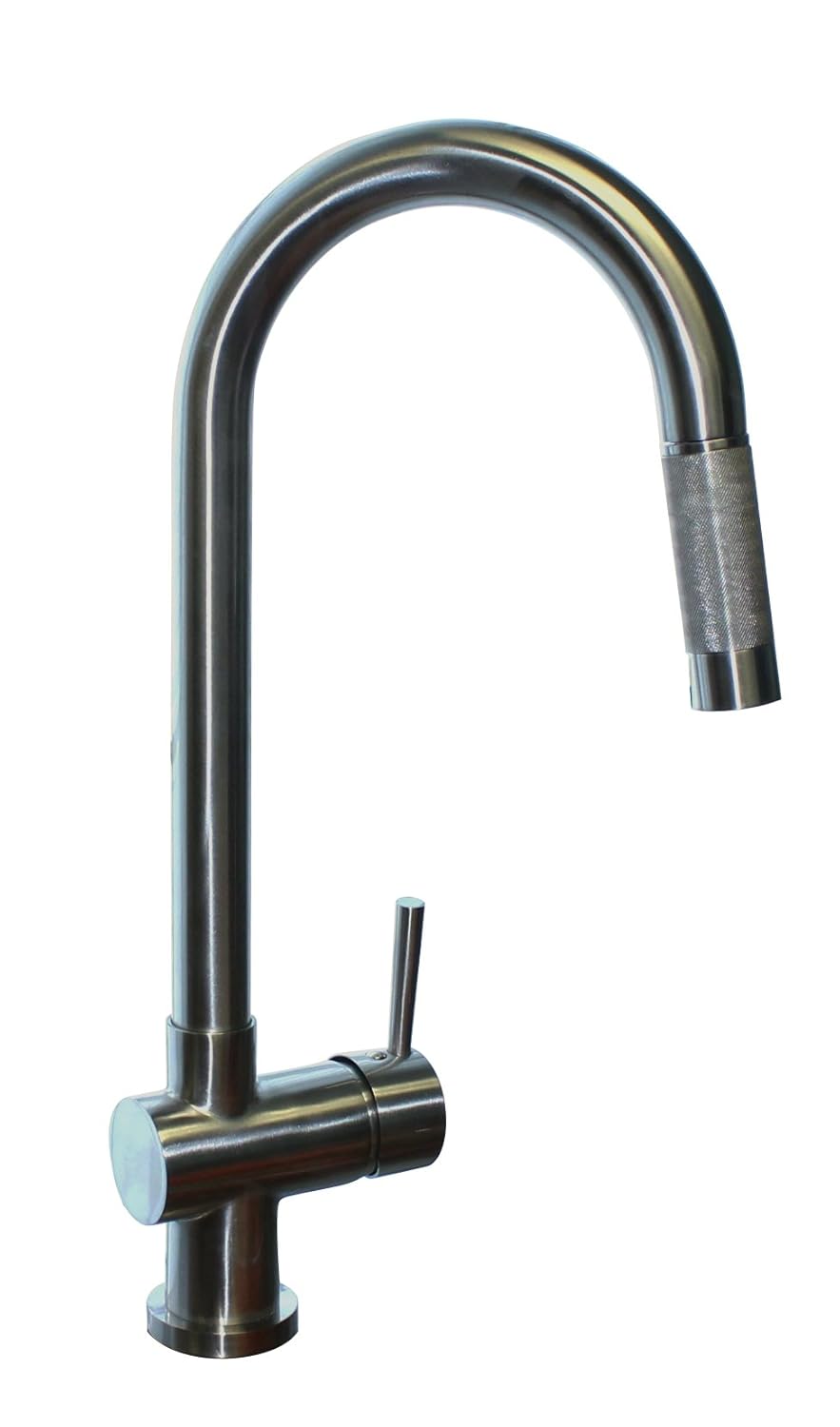 Amazon Com Westbrass 32178xl 0 Pull Down Kitchen Faucet Single