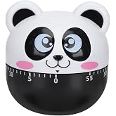 SEWACC 60 Minutes Mechanical Kitchen Timers for Cooking Baking Cartoon Animal Timer
