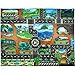 lazinem Kids Map Taffic Animal Play Mat Baby Road Carpet Home Decor Educational Toy Baby Gyms & Playmats