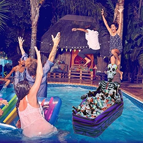 following Inflatable Coffin Ice Bucket Inflatable Treasure Chest Drink Ice Bucket Pool Halloween Bar Supplies For Summer Pool Beach Seaside beautiful