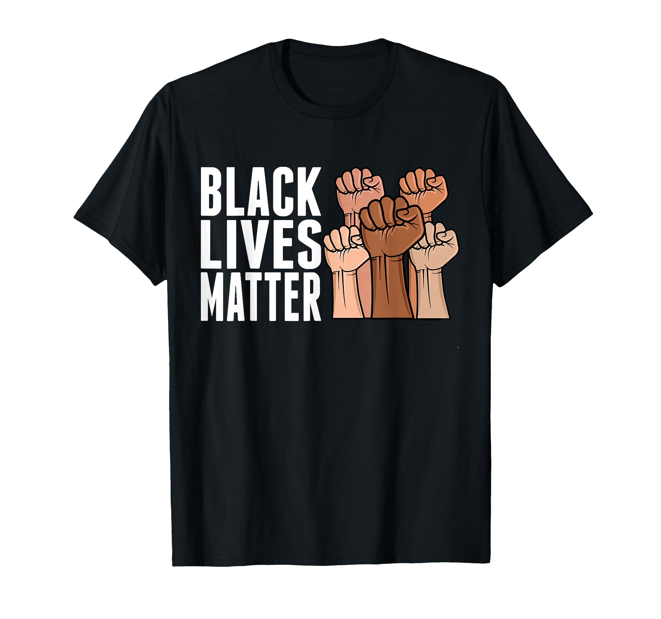 Photo 1 of Black Lives Matter Fist T-Shirt small 