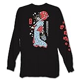 Riot Society Men's Long Sleeve Graphic and Embroidered Fashion T-Shirt
