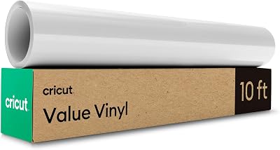 Cricut Value Vinyl 30.5 cm x 3 m Matte White Permanent Vinyl