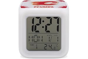 Alarm Clock Calgary Creative Desk Table Clock Multipurpose Calendar Glowing Led Digital for Unisex Gift