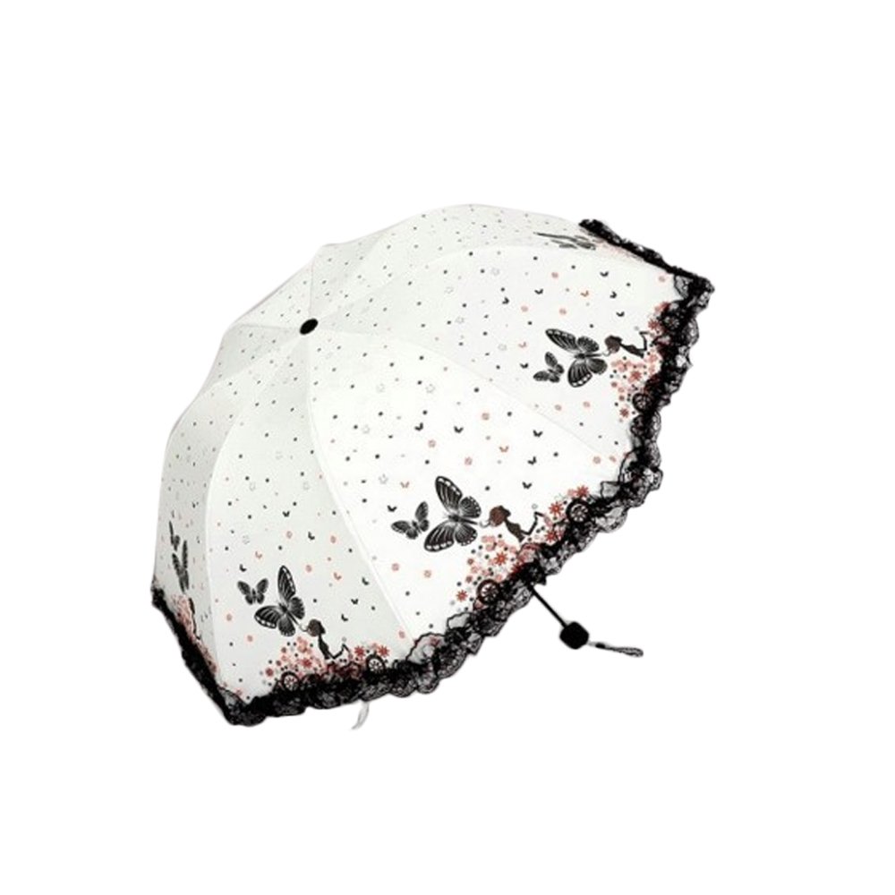 Sombrilla de Encaje con Protección UV con Revestimiento antirayos UV