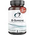 Designs for Health Methylated Vitamin B Complex - Vitamin B Supplements with B12 Vitamins, B1, B3, Niacin, B6, Folate & Biotin - Methylated Multivitamin for Metabolic + Heart Health (120 Capsules)