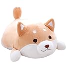 Corgi Dog Plush Toys Creative Corgi Dog Butt Shaped Plush Soft Pillows 36cm (Brown)