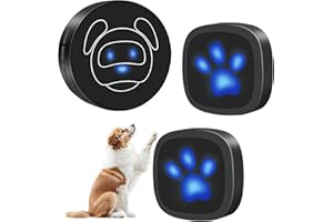 Whimsii Dog Door Bell for Potty Training, Wireless Dog Doorbell Ring to Go Outside, IP65 Waterproof Touch Buttons, 55 Melodies & 1000 Feet Range