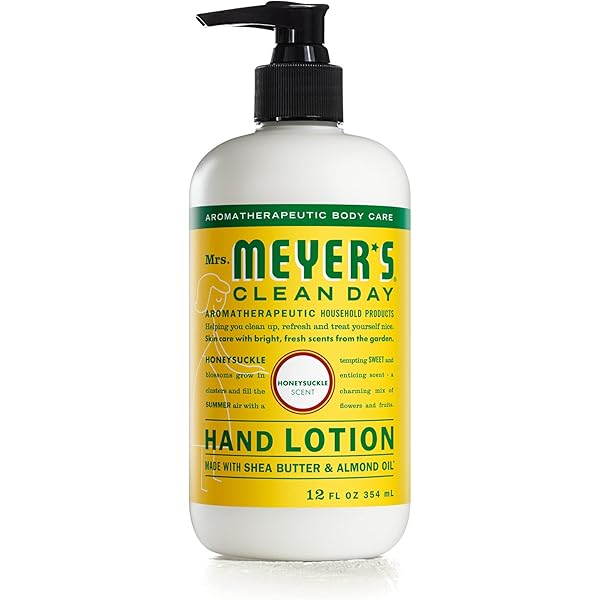 Amazon.com : MRS. MEYER'S CLEAN DAY Hand Lotion, Long-Lasting, Non
