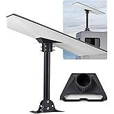 Steinwhale Adjustable Mounting Kit with Aluminum Pipe Adapter Pole Mount for Starlink Standard/Gen 3, Long Wall Roof Mount, C