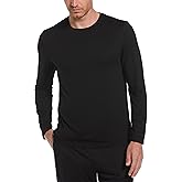 Perry Ellis Mens Portfolio Men's Long Sleeve Deluxe Touch Crew
