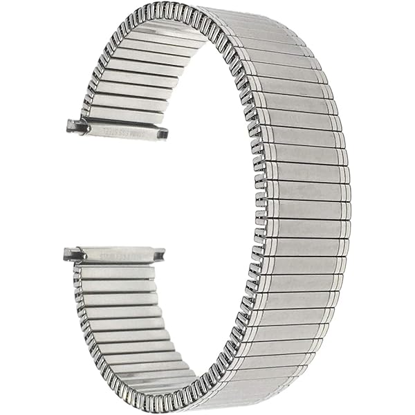 Bracelet de montre métal extensible doré