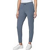 Mondetta Women's Cozy Warm Fleece Jogger Pant with Pockets (as1, Alpha, x_l, Regular, Regular, Blue)