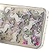 KAWOO 3D iPhone 6 6S 4.7-inch Cover Back Case,White Cartoon Unicorn Liquid Floating Glitter Clear Hard Protect Cover for iPhone 6 6S (4.7