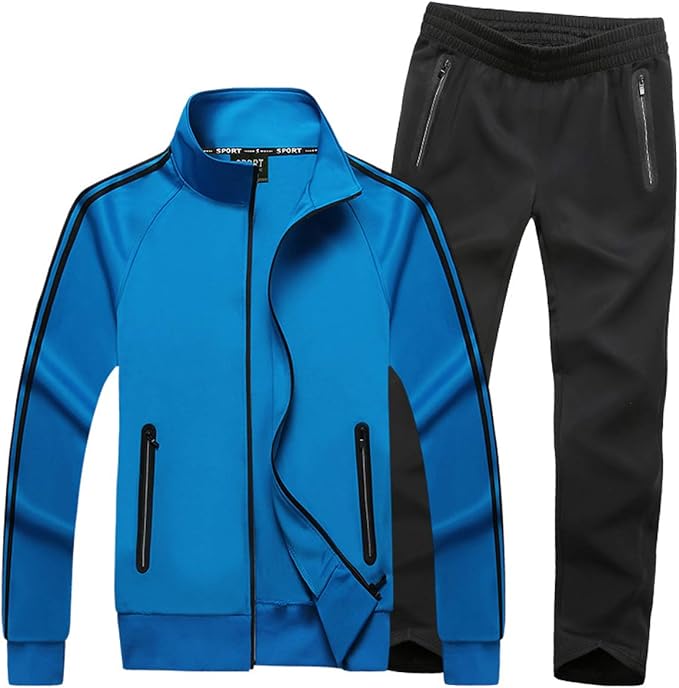 INVACHI Men's Tracksuit Blue XSmall Amazon.co.uk Clothing