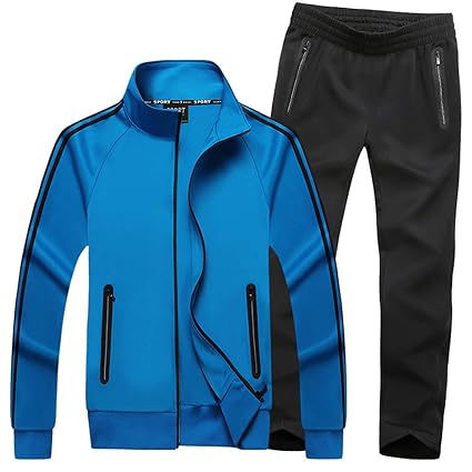 Mirecoo Herren Jogginganzug Trainingsanzug Fitness