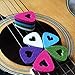 MIBOW Ukulele Picks,Multi-color Felt Picks,Guitar Picks,For Guitar,Bass,Ukulele,Mandolin,Banjo,10 Pieces