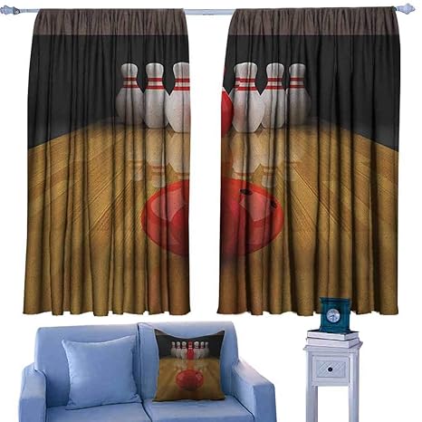 Amazon Com Bowling Party Lovely Drapes Alley With Red