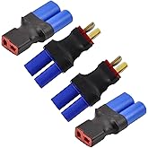 2pcs T-Plug Male Connector to EC5 Female Connector Adapter and 2pcs T-Plug Female Connector to EC5 Male Connector Adapter for