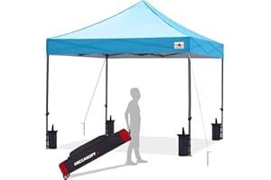 ABCCANOPY Patio Pop Up Canopy Tent 10x10 Commercial-Series (Sky Blue)