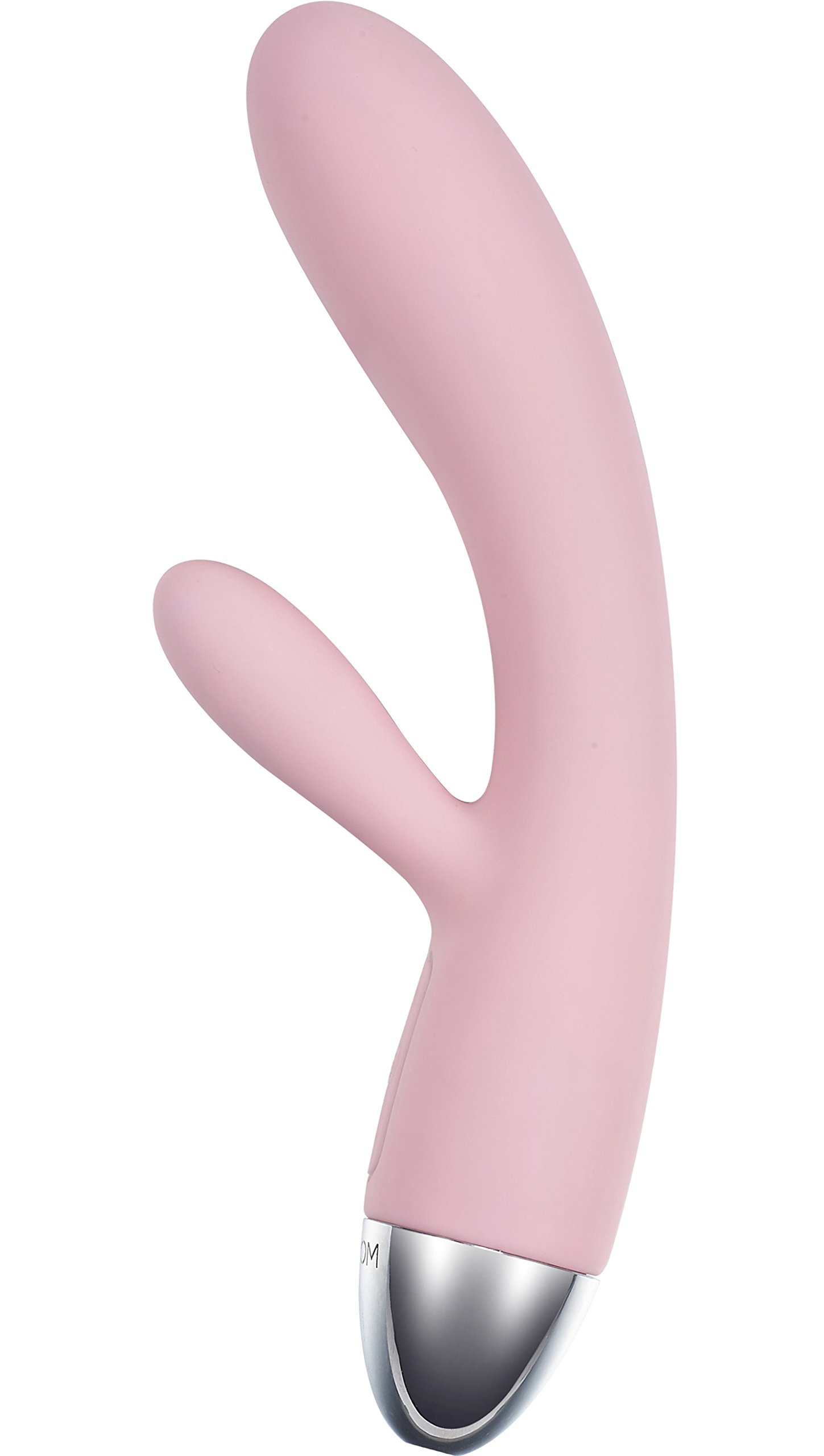SVAKOM Alice 100% Waterproof Intelligent Clitoris G-spot Rabbit Vibrator Rechargeable(Pale Pink)