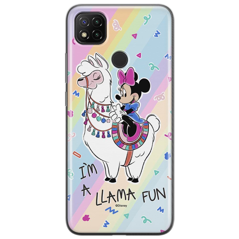 ERT GROUP mobile phone case for Xiaomi REDMI 9C original and officially Licensed Disney pattern Minnie 049 optimally adapted to the shape of the mobile phone, case made of TPU