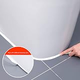 Udewo 6 m Mildewproof Gap Tape White Self Adhesive Tile Caulk Strip view 3