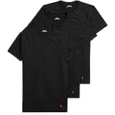POLO RALPH LAUREN Men's T-Shirt, 3-Pack, Classic Men's Cotton Crewneck Shirts, Moisture-Wicking, (Long, Big & Tall)