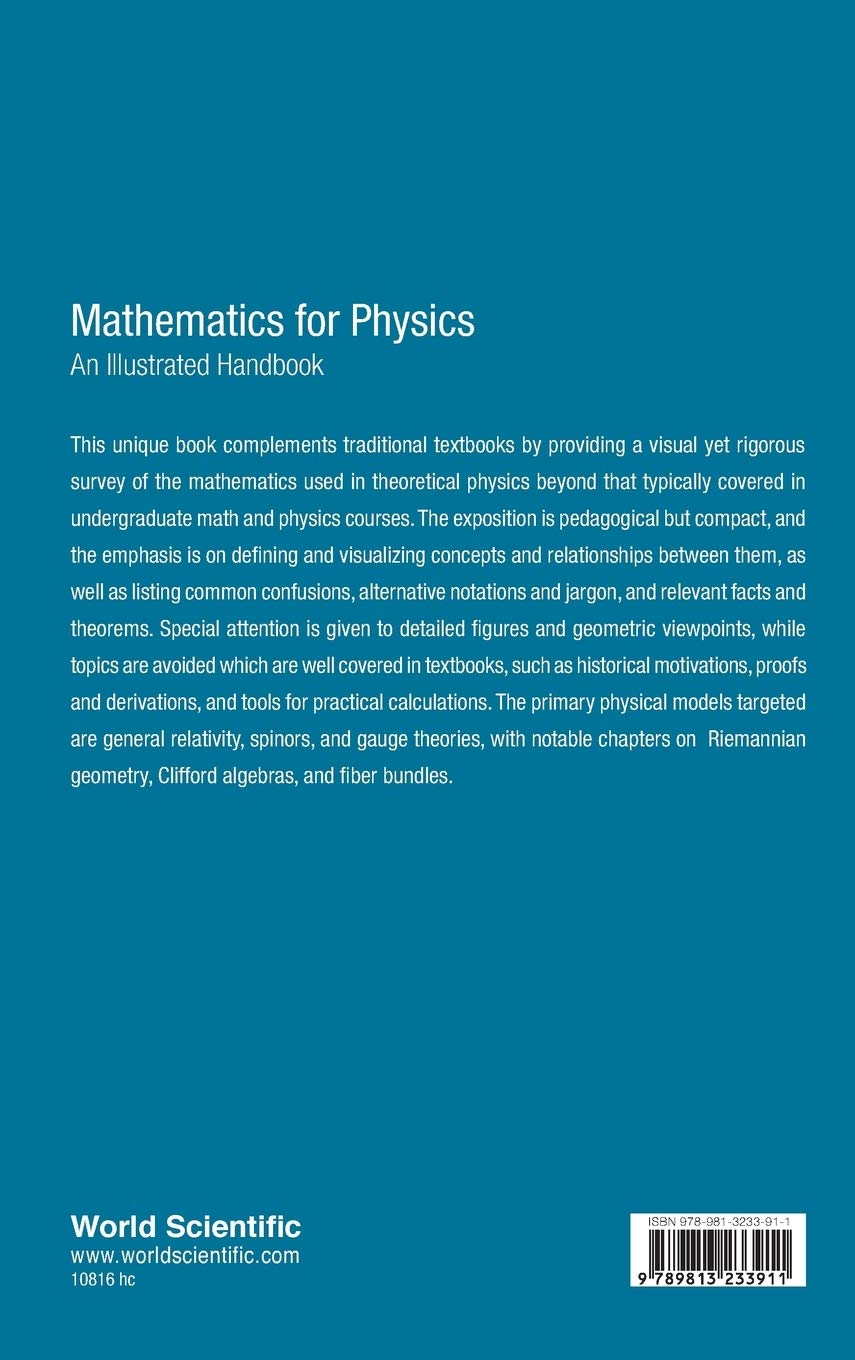 MATHEMATICS FOR PHYSICS: AN ILLUSTRATED HANDBOOK