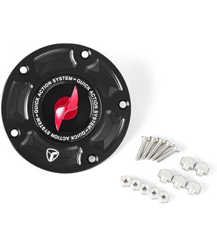 Arashi CNC Keyless Fuel Tank Gas Cap Cover for Kawasaki Ninja