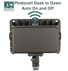 kadision LED Flood Light Outdoor with Dusk to Dawn