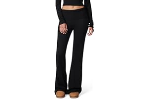 Florence by Mills Women's Barre Collection Foldover Wide Leg Pant
