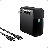Anker MacBook Charger, Compact and Foldable 100W USB C Charger for MacBook Air, Samsung Galaxy, iPad Pro, and More, 5FT USB C