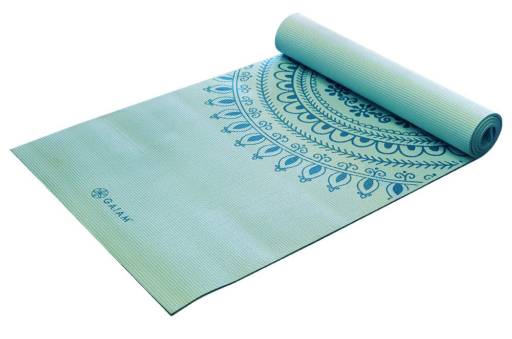 Gaiam Unisex Yoga Mat, Marrakesh, One Size,68"L x 24"W x 6mm Thick