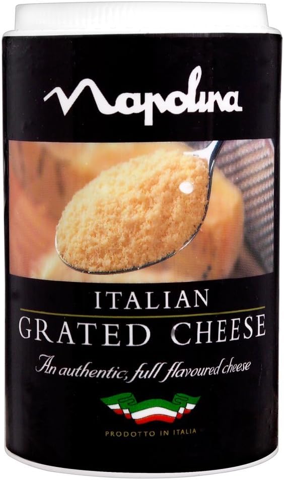 (12 Pack) Napolina Grated Cheese - 50g