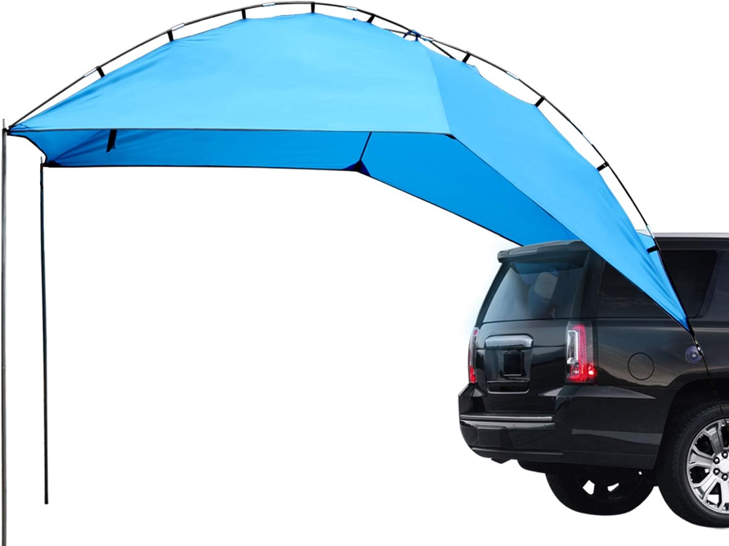 Amazon Com Leader Accessories Easy Set Up Camping Suv Tent Awning Canopy Sun Shelter Tailgate Tent Beach Tent Waterproof Suitable For Suv Mini Van Campers Rvs Automotive