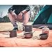 Overmont Portable 2-3 Person Outdoor Camping Pot Set Hiking Picnic Camping Gear Aluminum Alloy Cookware and Pot Set