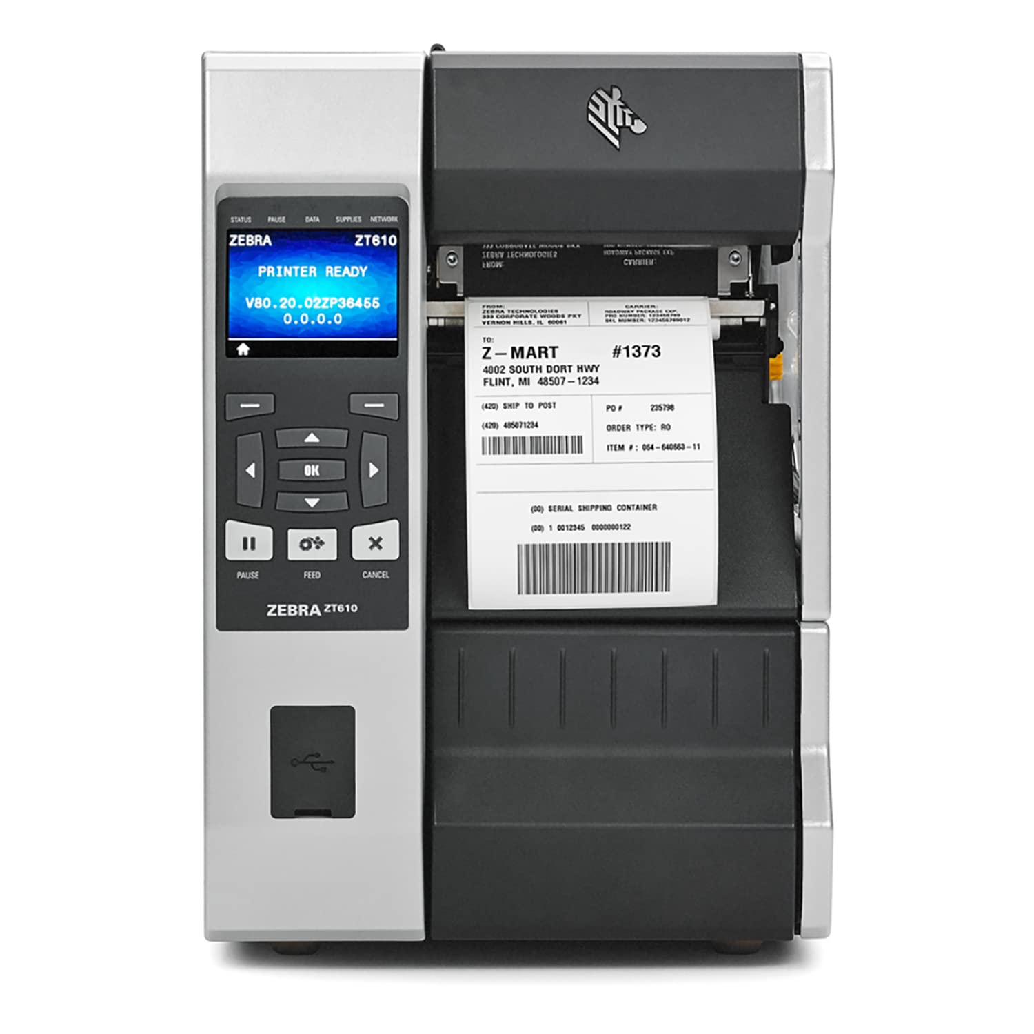 Zebra ZT610 600 dpi Thermal Transfer and Direct