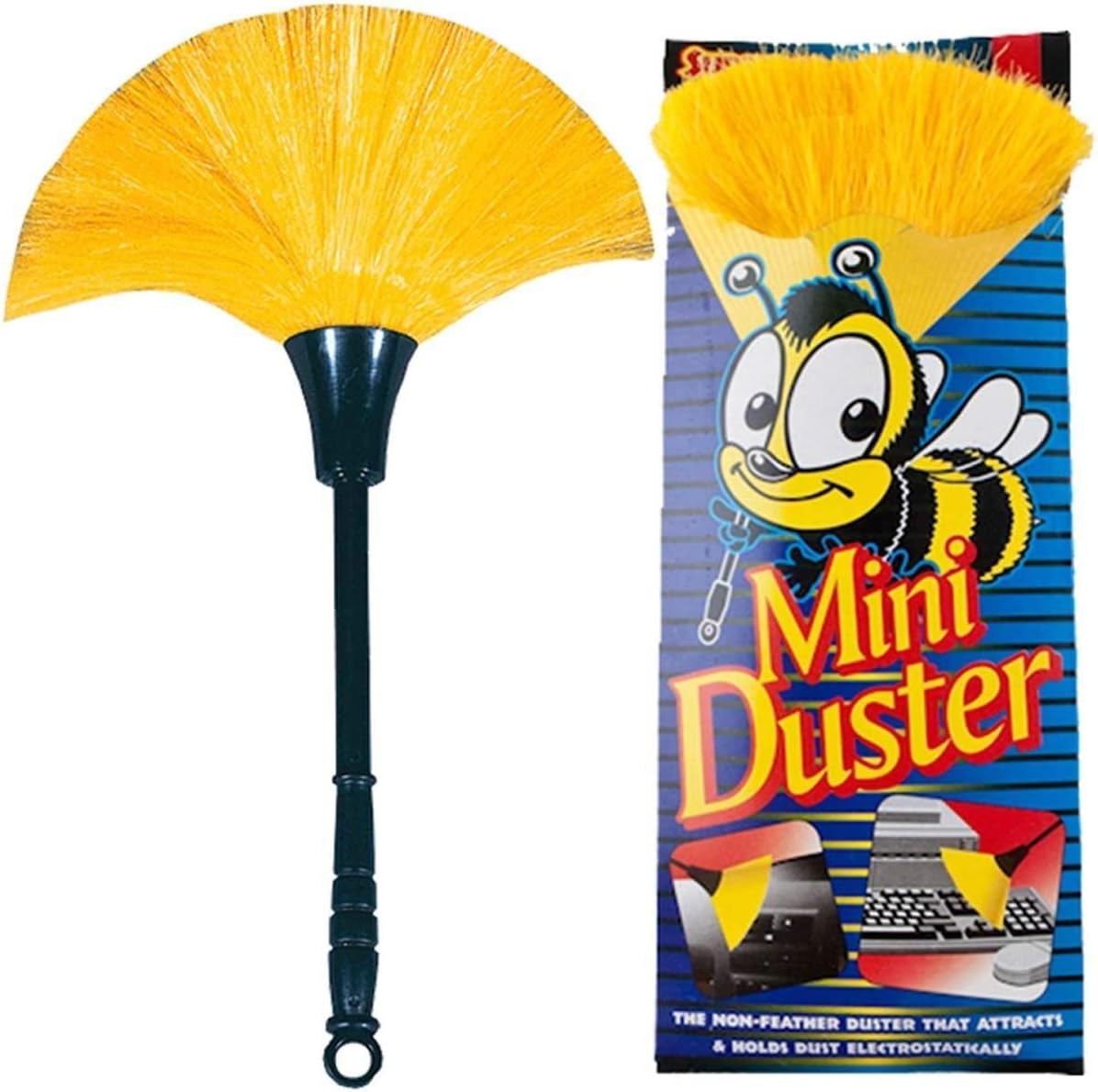 Neat Ideas Mini Duster Yellow One Size (Pack of 2-4) (One Size, 2 Pack-Yellow)