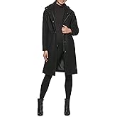 Kenneth Cole Women's Full Length Maxi Hooded Wool Coat