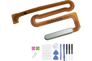 MFLDSFLHM Galaxy A13 5G Replacement Power Button,A136u Fingerprint Sensor Home Button Flex Cable Replacement Parts for Samsung Galaxy a13 (5G) A136u 6.5 Inches (Blue)