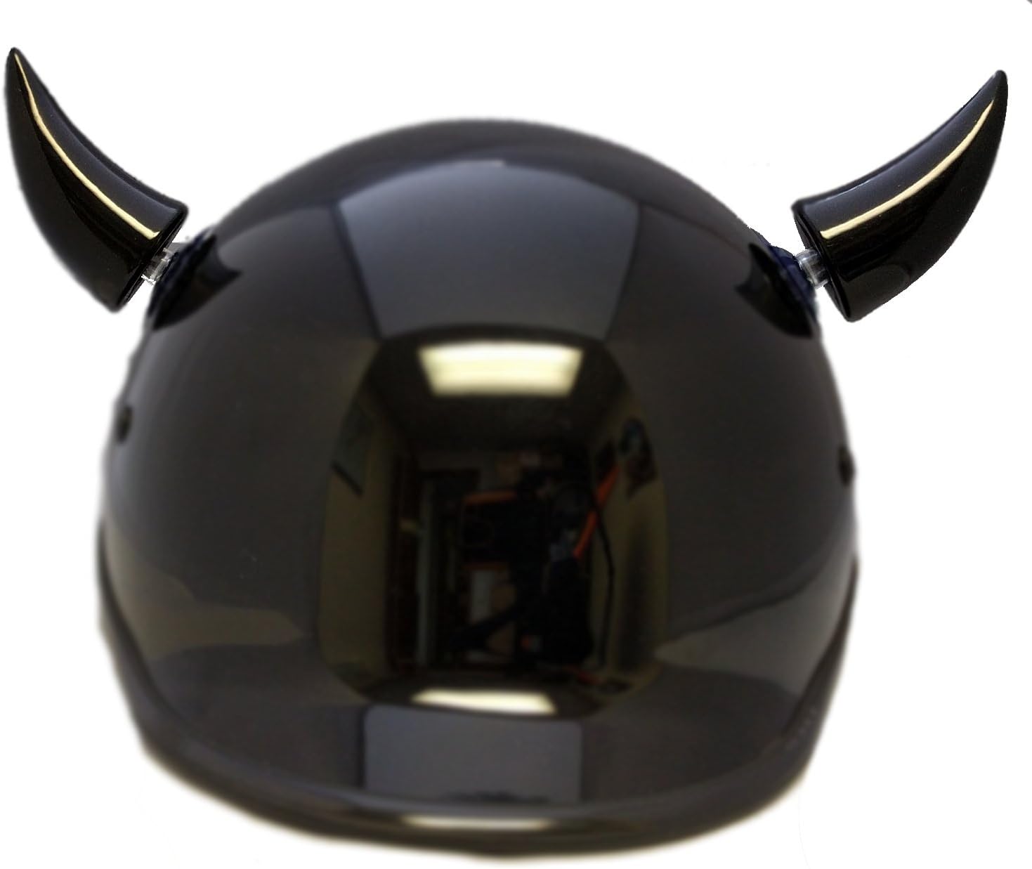 bike helmet with horns