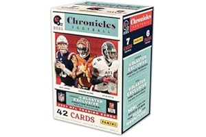 2021 Panini Chronicles NFL Football Blaster Value Box - 6 Packs per Box - 42 Trading Cards per Box