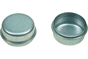 AIVWUMOT 2.44" Inch Trailer Axle Wheel Hub and Bearing Grease Cover Dust Cap 5.2K - 6K (2Pack) Fit for Boat Trailer