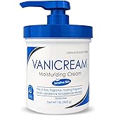 Vanicream Moisturizing Skin Cream with Pump Dispenser - 16 fl oz (1 lb) - Moisturizer Formulated Without Common Irritants for Those with Sensitive Skin