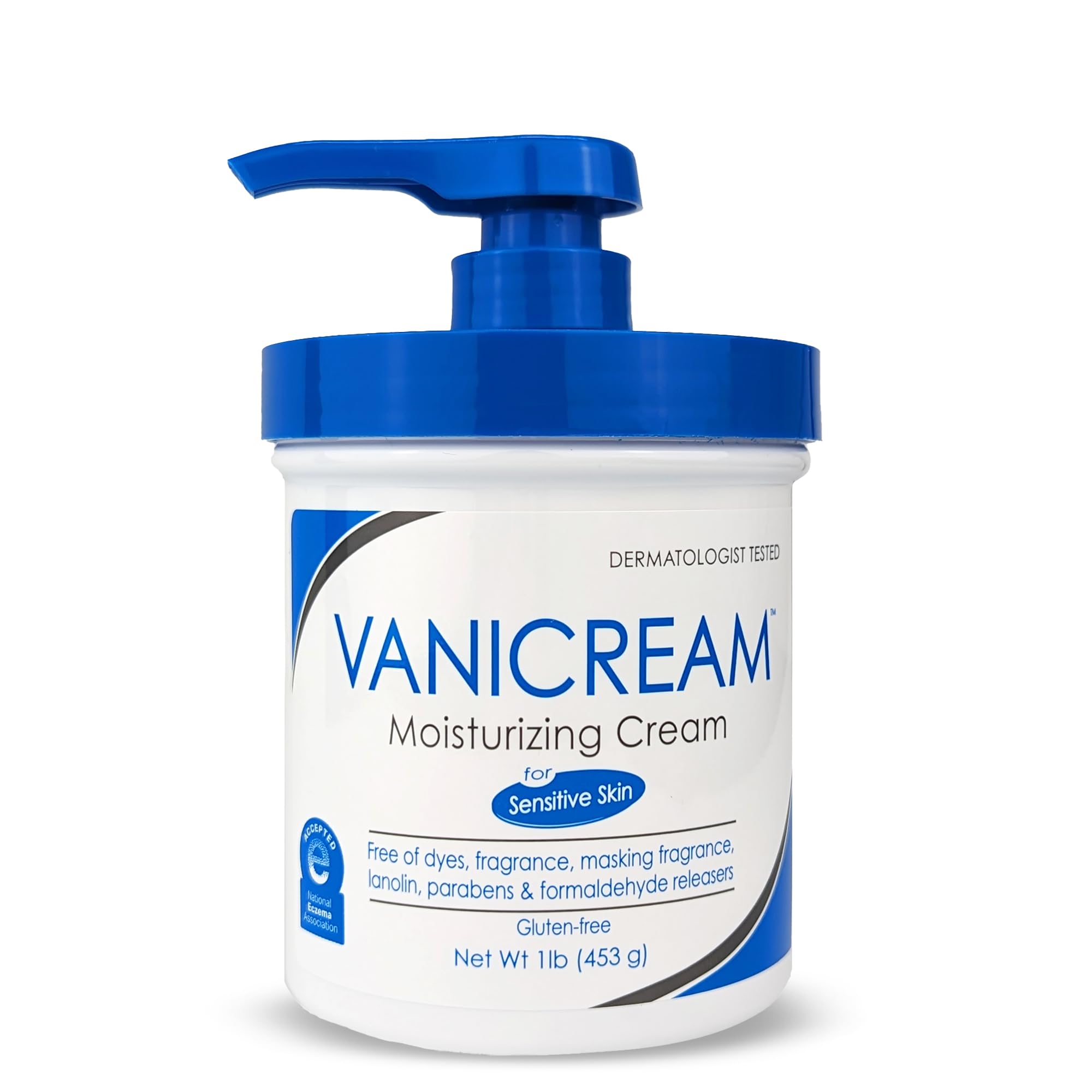 Vanicream Moisturizing Skin Cream With Pump Dispenser 16 Fl Oz 1 Lb Vanicream Moisturizing Skin Cream With Pump Dispenser 16 Fl Oz 1 Lb