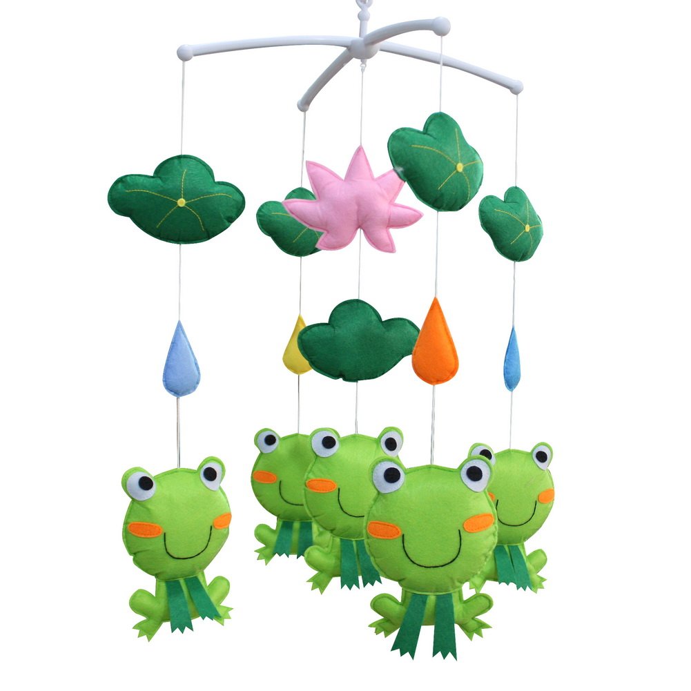 frog baby mobile