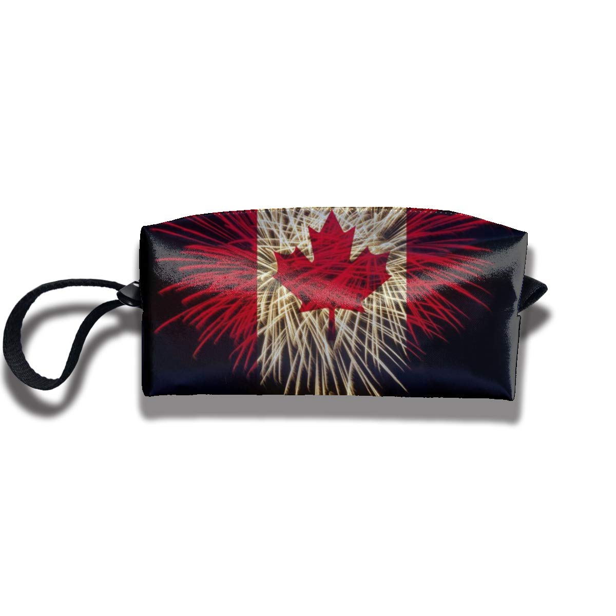 Women Girls Toiletry Bag Organizer for Toiletry Jewelry Travel,Glory Canada Cosmetic Train Case Multipurpose Handbag Luggage Pouch